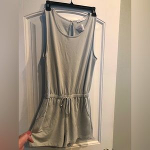 Sea foam green romper